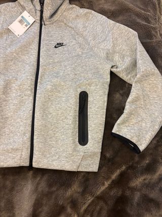 Sudadera Nike Tech Fleece Gris Talla M