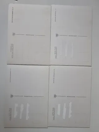 Lote 16 Cartoline Scudo d'Oro. Animali Selvatici.