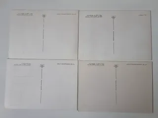 Lote 16 Cartoline Scudo d'Oro. Animali Selvatici.