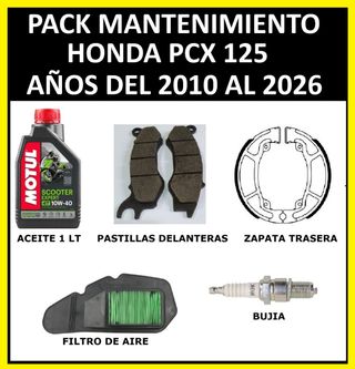 HONDA PCX 125 DEL 2010 AL 2026