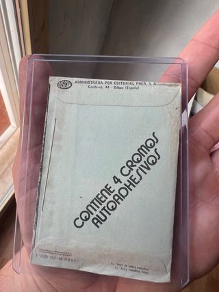 Álbum Fútbol 1973-74 COMPLETO y SOBRE SIN ABRIR!!!