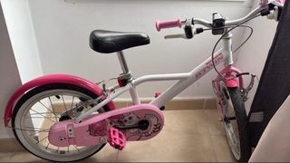 Bicicleta infantil B'TWIN rosa
