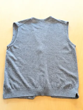 Chaleco Benetton Lana Merino Talla L