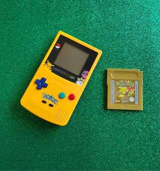 Game Boy Color Pokémon + Pokémon Oro