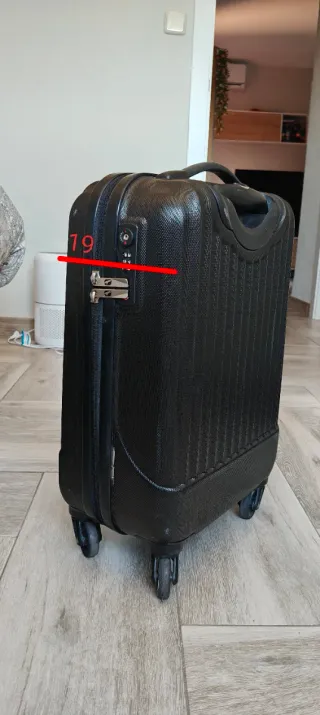Maleta de cabina Airport negra