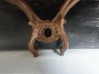 Consola Luis XV madera tallada