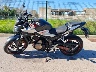 Honda CBF500 Naked Negra/Plata