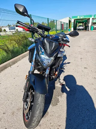 Honda CBF500 Naked Negra/Plata