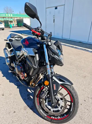 Honda CBF500 Naked Negra/Plata