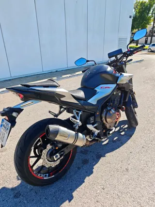 Honda CBF500 Naked Negra/Plata