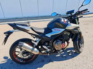 Honda CBF500 Naked Negra/Plata