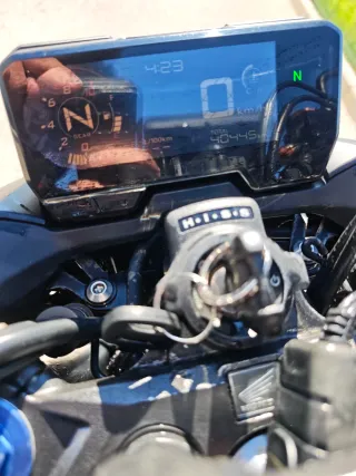 Honda CBF500 Naked Negra/Plata