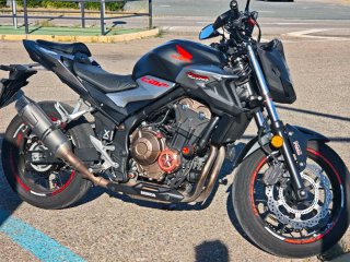 Honda CBF500 ABS Naked Negra/Plata