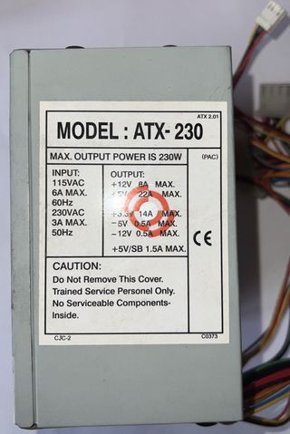 Fuente de Alimentación ATX 230W