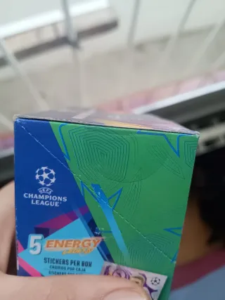 Caja Stickers Champions League 2025/26