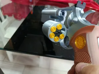 Pistola Cosplay Resident Evil Silver Serpent