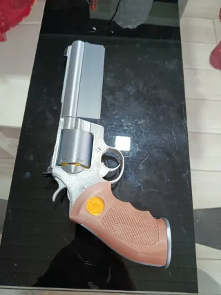 Pistola Cosplay Resident Evil Silver Serpent