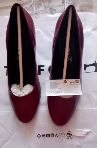 Zapatos mujer de piel, fabricados en España