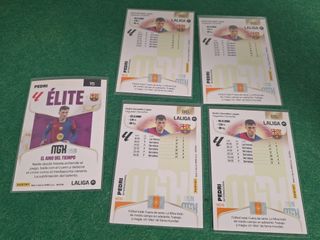 Lote 5 cartas Pedri FC Barcelona Elite