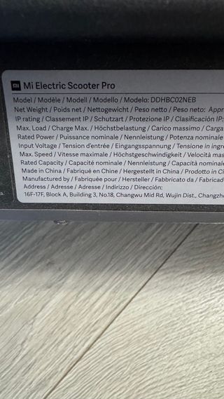 Patinete Eléctrico Xiaomi Scooter Pro