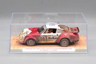 Porsche 911 Baja Aragón 1989 (Fly) efecto sucio