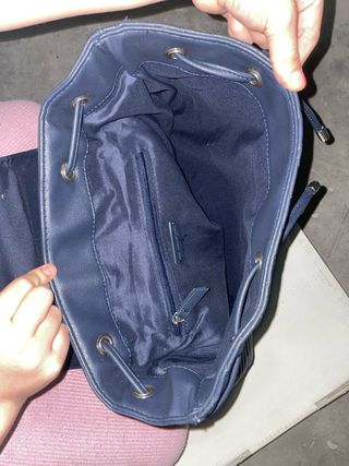 Mochila bolso con un llavero