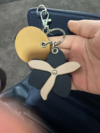 Mochila bolso con un llavero