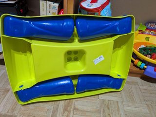 Mega Bloks Construcción + Mesa de construcción