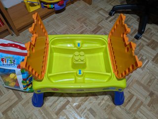 Mega Bloks Construcción + Mesa de construcción
