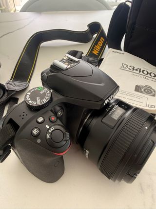 Cámara Nikon D3400 Negra