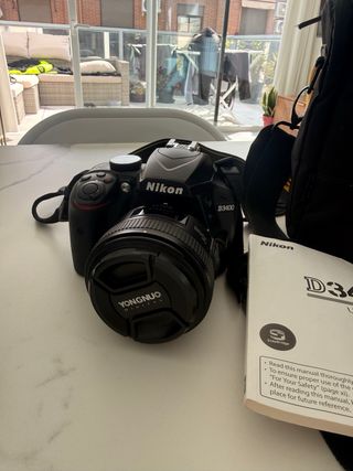 Cámara Nikon D3400 Negra