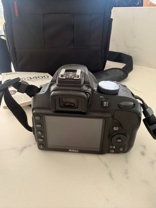 Cámara Nikon D3400 Negra