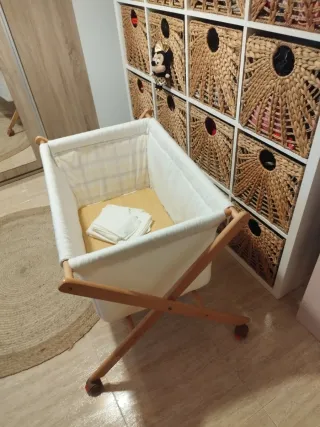 Minicuna de madera