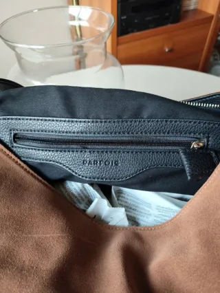 Bolso Parfois Negro y Marrón