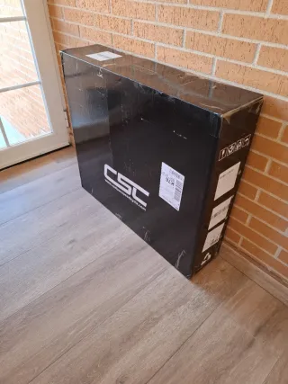 Caja embalaje ruedas bicicleta