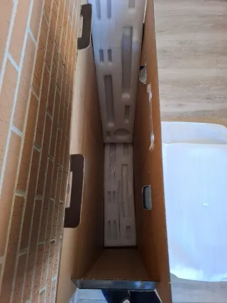 Caja embalaje ruedas bicicleta