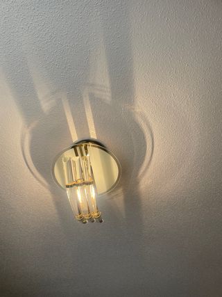 Lámpara de techo moderna cristal y metal