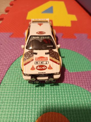 Coche Scalextric Audi Team Rally
