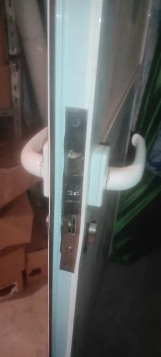 5 Puertas Baño Cristal Translúcido Blanca