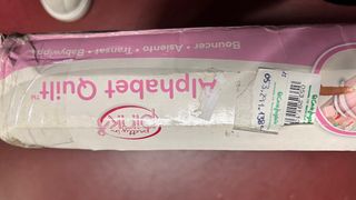 Hamaca para bebé Bright Starts Alphabet Quilt