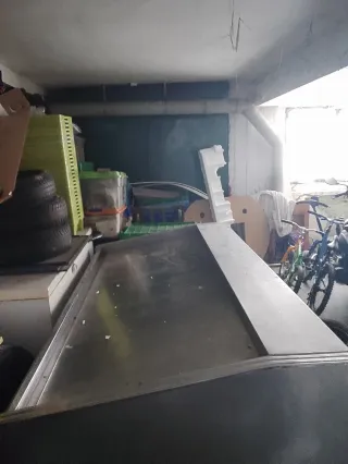 Mostrador pescadería acero inoxidable