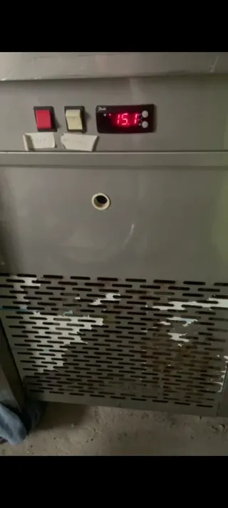 Mostrador pescadería acero inoxidable