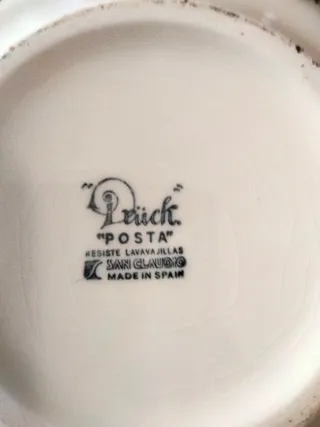 Sopera antigua marca San Claudio