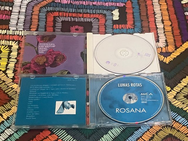 CD Bebe Pafuera Telarañas y Rosana Lunas Rotas