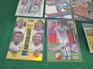 Lote cromos Real Madrid: Valverde, Bellingham, Gul