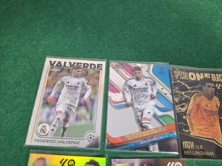 Lote cromos Real Madrid: Valverde, Bellingham, Gul