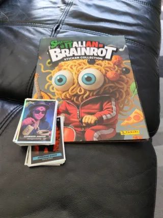 Colección Cromos Brainrot Sticker