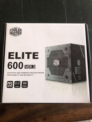 Fuente Alimentación Cooler Master Elite 600 V3
