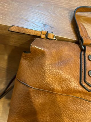 Bolso de hombro Pepemoll marrón