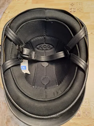 Casco Moto Vintage con Gafas - Nuevo